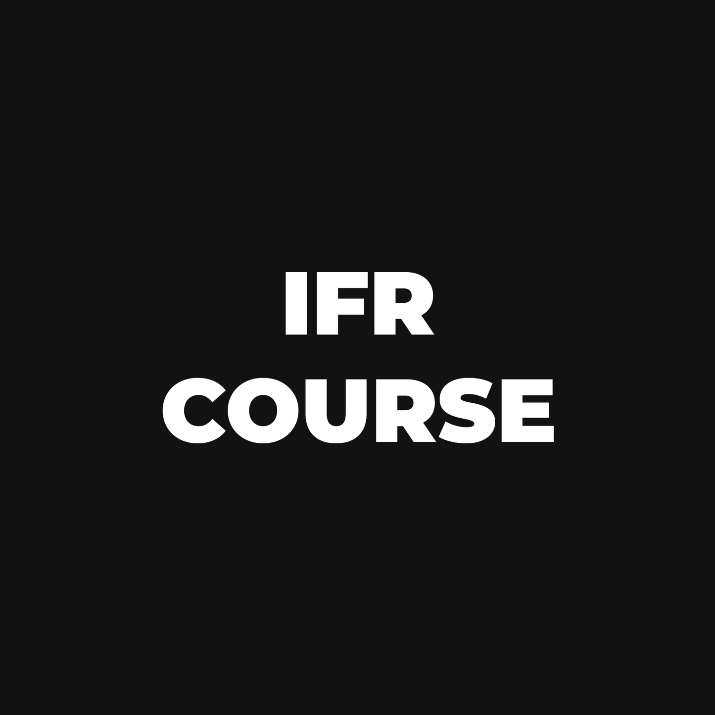 IFR English Course