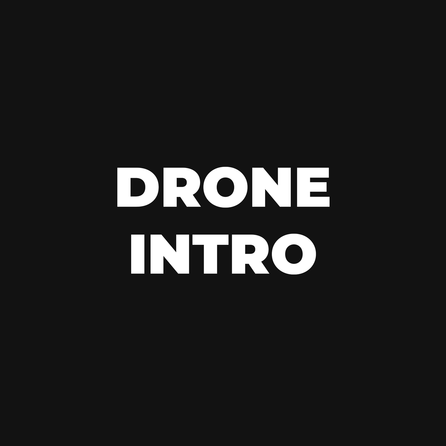 Drone Introductory Course